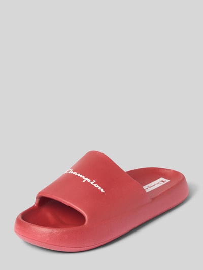 CHAMPION Slippers met logoprint Rood - 1