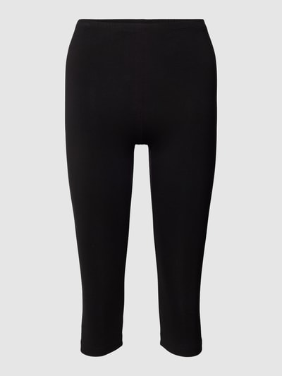 Fransa Leggings mit elastischem Bund Modell 'Zokos' Black 2