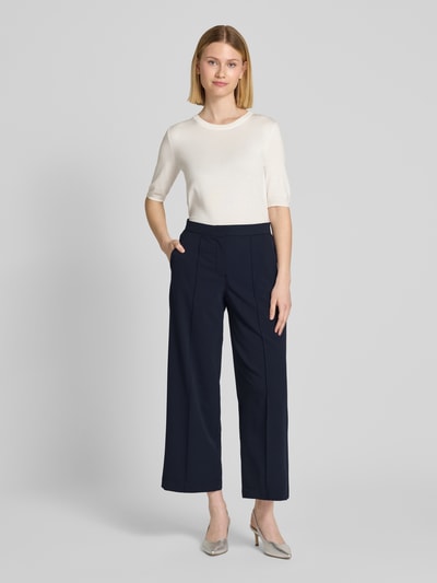 Raffaello Rossi Hose in verkürzter Passform Modell 'PALINA' Marine 1