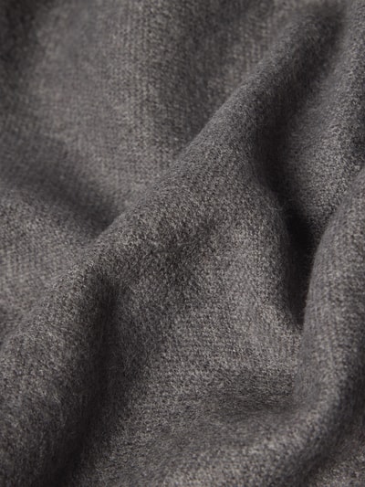 Kurt Beines Schal mit Fransen Anthrazit 2