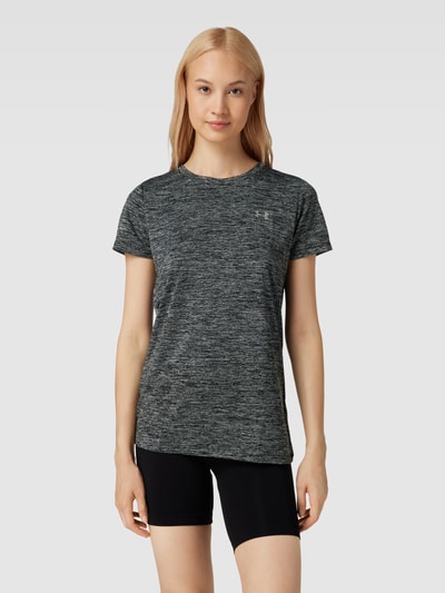 Under Armour T-Shirt mit Label-Print Black 4