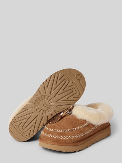 UGG Slides mit Kunstfellfutter Modell 'TASMAN ALPINE' Camel 4