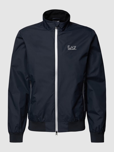 EA7 Emporio Armani Jacke mit Logo-Print Marine 2