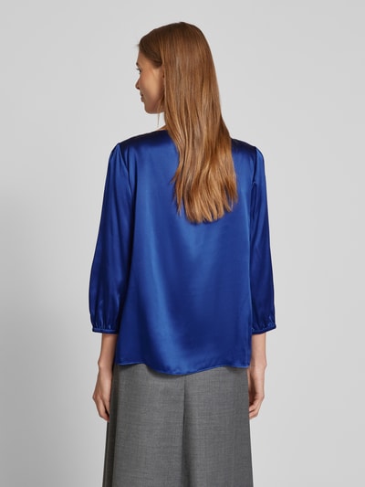 Marc Cain Regular Fit Bluse mit 3/4-Arm Royal 5