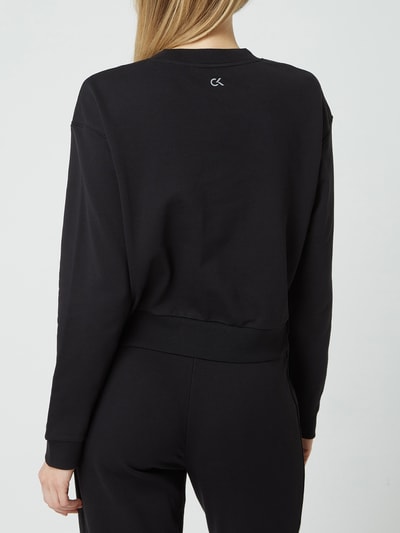 Calvin Klein Performance Sweatshirt aus Baumwolle Schwarz 5