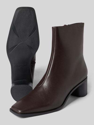 Vagabond Stiefelette aus Rindsnappa mit Blockabsatz Modell 'FAY' Dunkelbraun 4