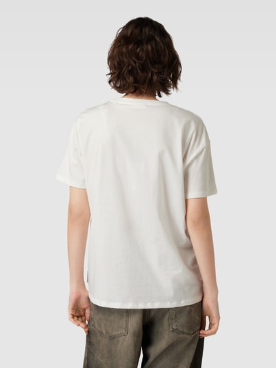 Marc O'Polo Denim T-Shirt mit Motiv-Stitching Offwhite 5