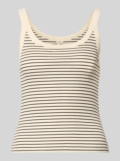 Levi's® Slim Fit Tank Top aus Baumwoll-Mix Ecru 2