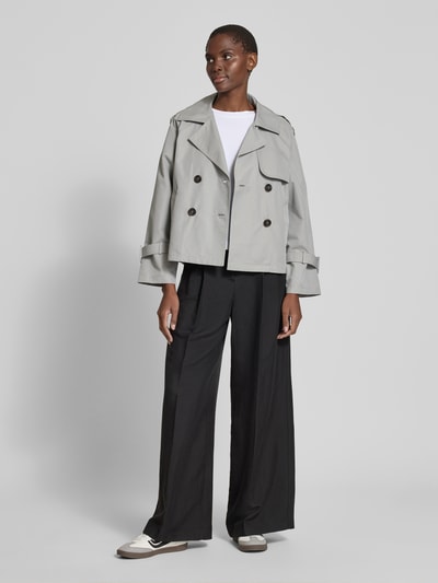 OAKWOOD Trenchcoat mit Leistentaschen Modell 'MARGOT' Hellgrau 1