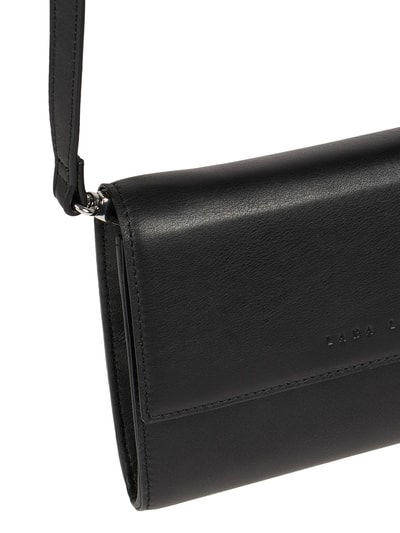 Lara Lauren Clutch van leer, model 'Clara' - RFID-blocking  Zwart - 4