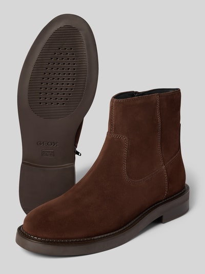 Geox Sztyblety z ozdobnymi szwami model ‘SERILDA’ Ciemnobrązowy 4