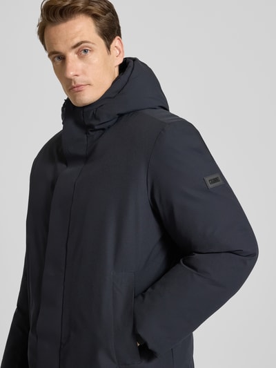 Cinque Funktionsmantel mit Kapuze Modell 'Activator' Dunkelblau 3