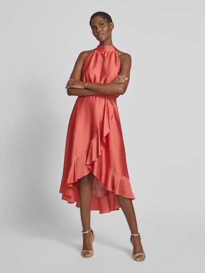 Swing Cocktailkleid mit Neckholder Altrosa 4