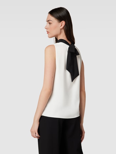 MANGO Blusentop im Colour-Blocking-Design Modell 'BECKIE' Offwhite 5