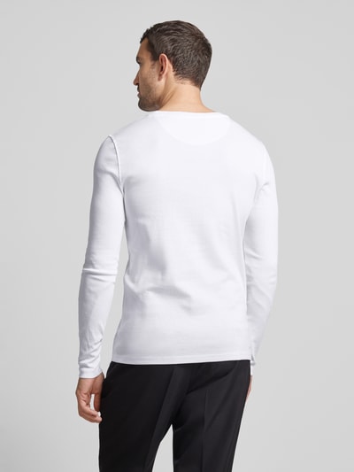 MCNEAL Longsleeve mit Rundhalsausschnitt Weiss 5