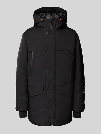 FIRE + ICE Parka mit Zweiwege-Reißverschluss Modell 'JESPER' Black 2