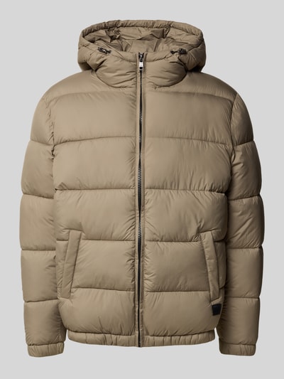 MCNEAL Steppjacke mit Kapuze und Eingrifftaschen Stein 2