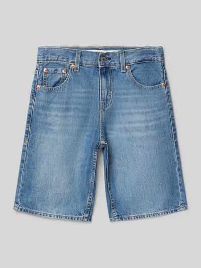 Levi’s® Kids Loose Fit Jeansshorts aus reiner Baumwolle Dunkelblau 1