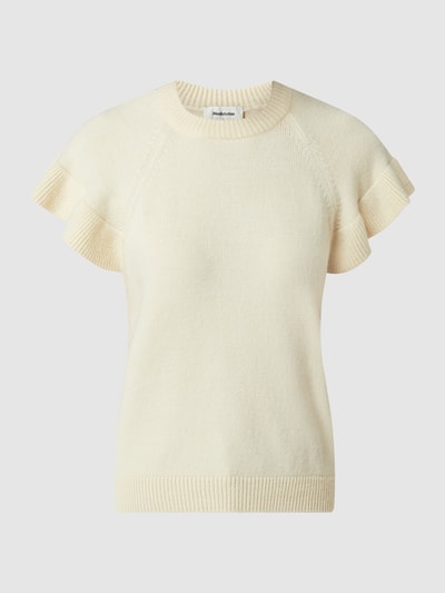 Modström Pullover met vleermuismouwen, model 'Jaime' Zand - 2