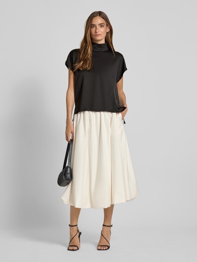 Drykorn Blouseshirt met opstaande kraag, model 'ALARIA' Zwart - 1