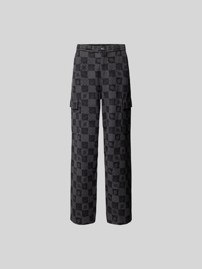 DAILY PAPER Relaxed Fit Cargohose mit Leinen-Anteil Black 2