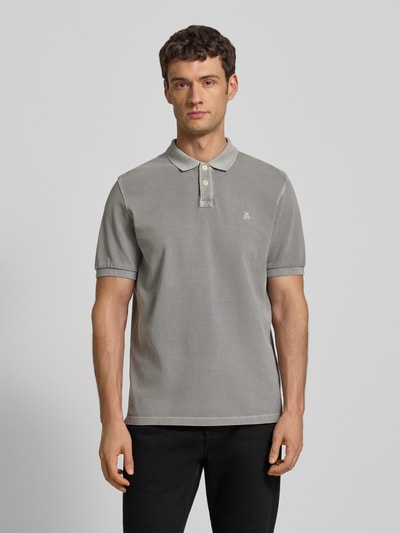 Marc O'Polo Poloshirt aus Baumwolle Anthrazit 4
