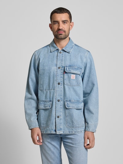 Levi's® Kurtka jeansowa z kieszeniami na piersi model ‘BROADWAY’ Jasnoniebieski 4