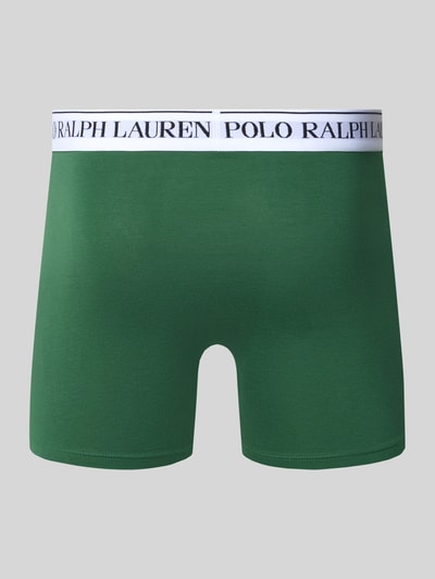 Polo Ralph Lauren Underwear Obcisłe bokserki z mieszanka bawełny w zestaw 3 szt. Zielony 3
