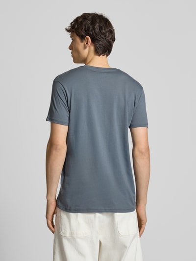 Alpha Industries T-Shirt mit Label-Print Hellblau 5