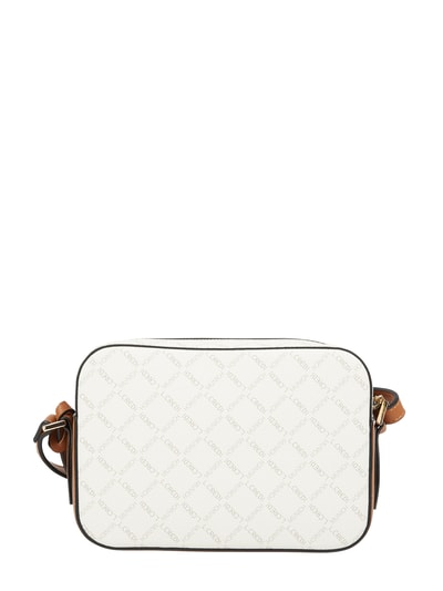 L.Credi Crossbody Bag mit Logo-Muster Modell 'Filiberta'  Weiss 4