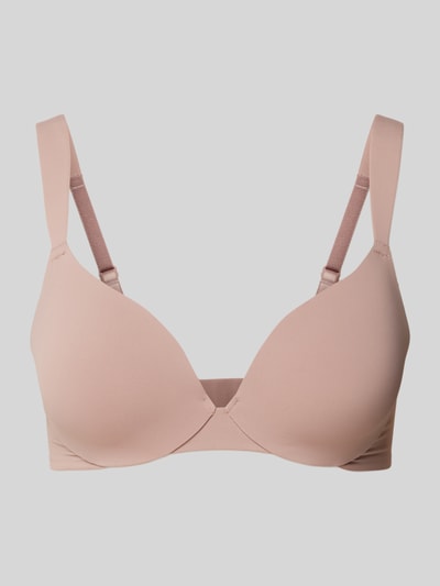 Triumph Beugelbeha met brede bandjes, model 'Body Makeup Illusion' Roodbruin - 1