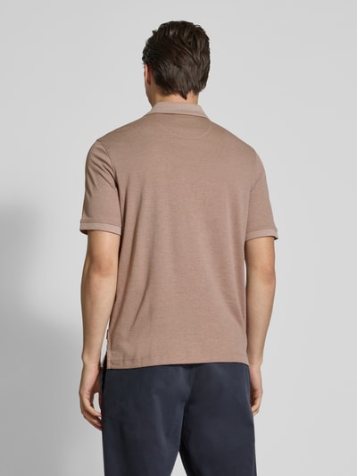 bugatti Poloshirt mit Brusttasche Camel 5