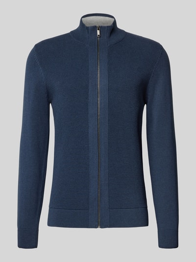 MCNEAL Kurtka z dzianiny ze stójką Granatowy melanż 2