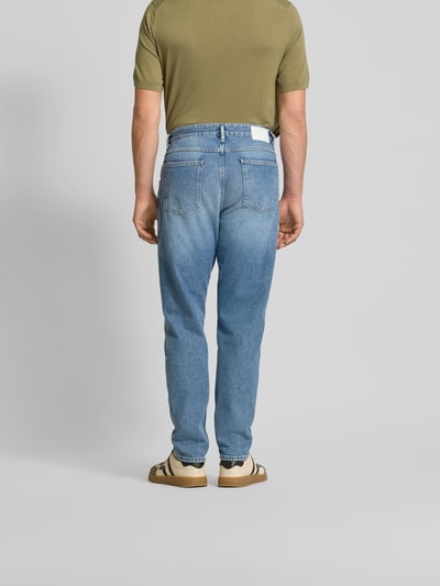 Closed Tapered Fit Jeans aus reiner Baumwolle Jeansblau 5