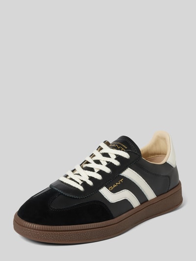 Gant Sneakers van leer in retrolook, model 'CUZIMA' Zwart - 1