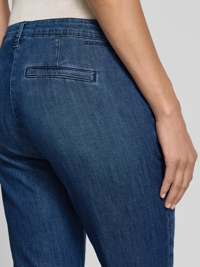 MAC Jeansy o skróconym kroju z wpuszczanymi kieszeniami Ciemnoniebieski 3