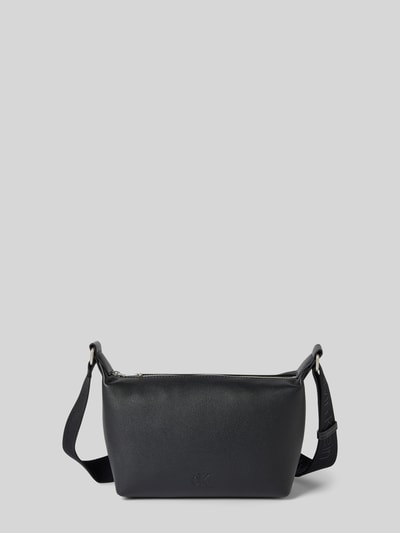 Calvin Klein Jeans Handtasche mit Label-Prägung Modell 'OVER WEBBING' Black 2