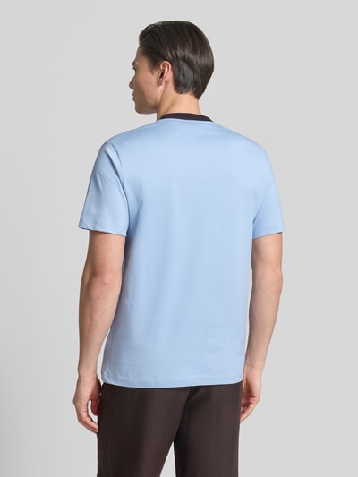 Lacoste Regular Fit T-Shirt aus reiner Baumwolle  Hellblau 5