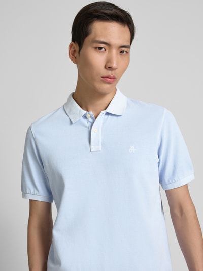 Marc O'Polo Regular fit poloshirt van puur katoen Bleu - 3