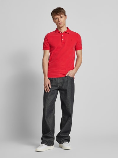 Replay Poloshirt aus reiner Baumwolle Rot 1