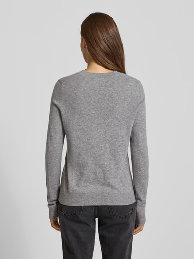 Christian Berg Woman Strickpullover aus reinem Kaschmir Graphit Melange 5