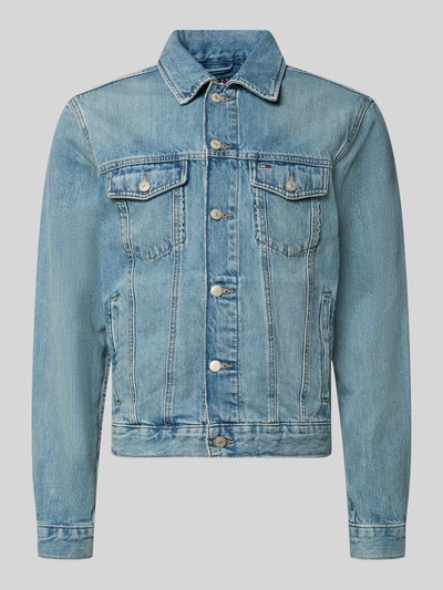 Tommy Jeans Kurtka jeansowa o kroju regular fit z czystej bawełny Jeansowy niebieski 2
