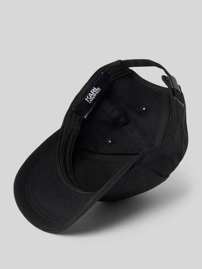 Karl Lagerfeld Basecap mit Label-Print Black 2