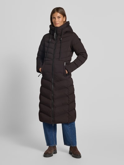 khujo Steppmantel mit Eingrifftaschen Modell 'INGRAM' Schoko 4