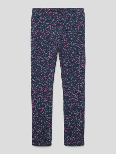 Name It Legging in gevoerd design met all-over motief Blauw - 3