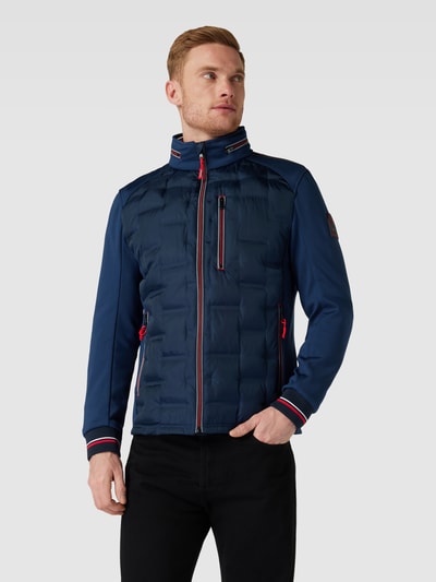 MCNEAL Steppjacke mit Kontraststreifen Marine 4