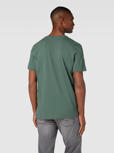 Tom Tailor T-shirt z nadrukiem z logo Trzcinowy 5