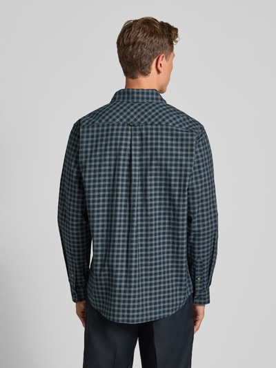 Scotch & Soda Relaxed Fit Freizeithemd mit Kentkragen Dunkelblau 5