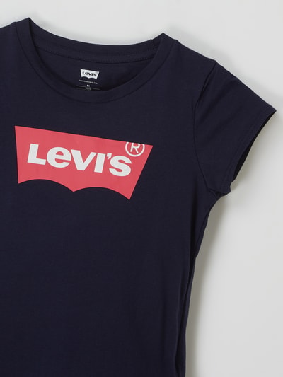 Levi’s® Kids T-shirt met logo Marineblauw - 2