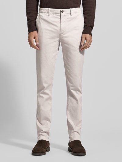 Tommy Hilfiger Slim Fit Chino aus Baumwoll-Mix Modell 'BLEECKER' Hellgrau 4